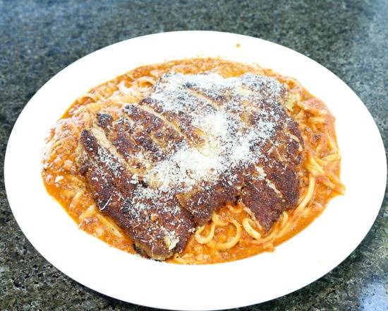 Milan Crusted Chicken Pasta