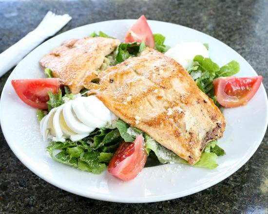 Salmon Caesar Salad