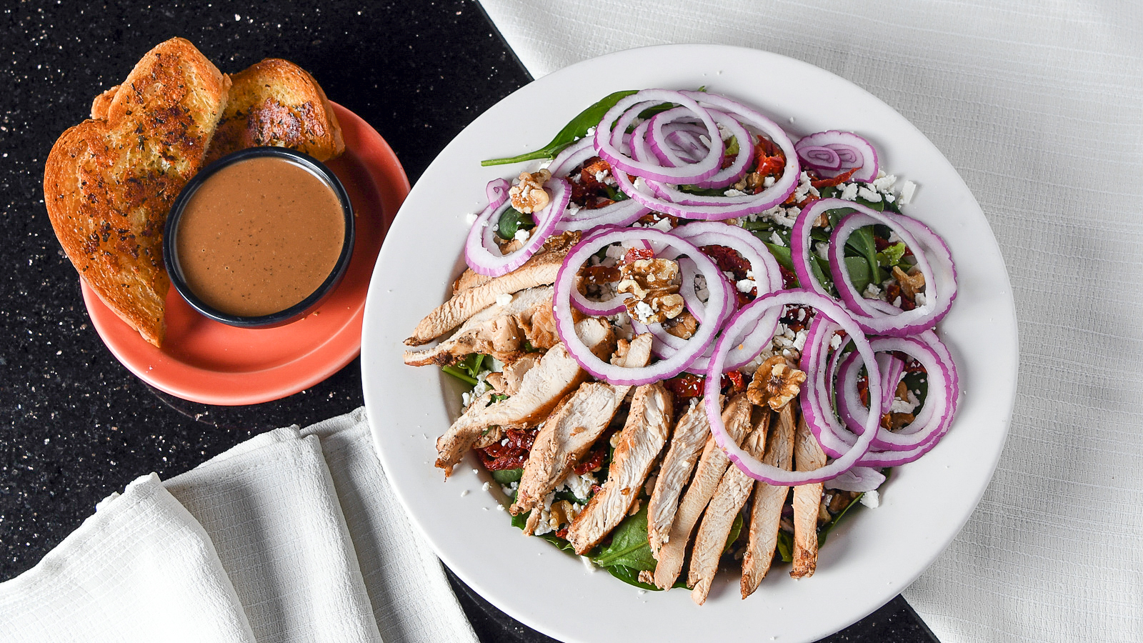 Spinach Chicken Salad