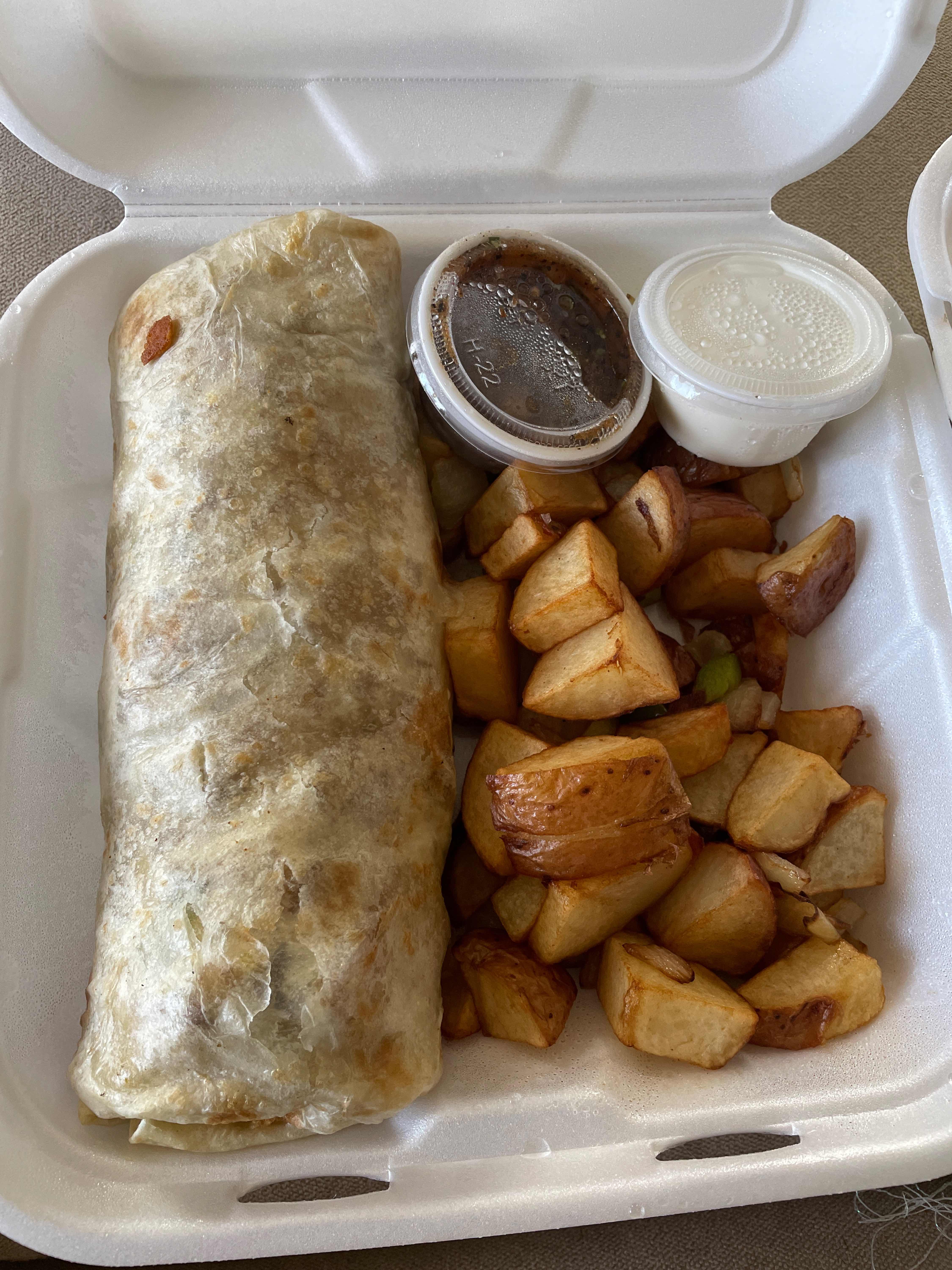 Sunrise Breakfast Burrito