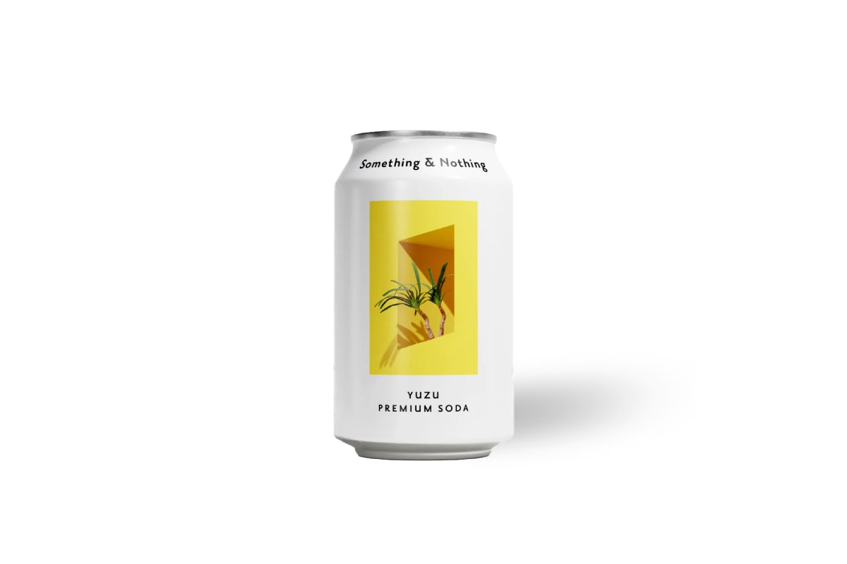 Something and Nothing Yuzu Premium Soda