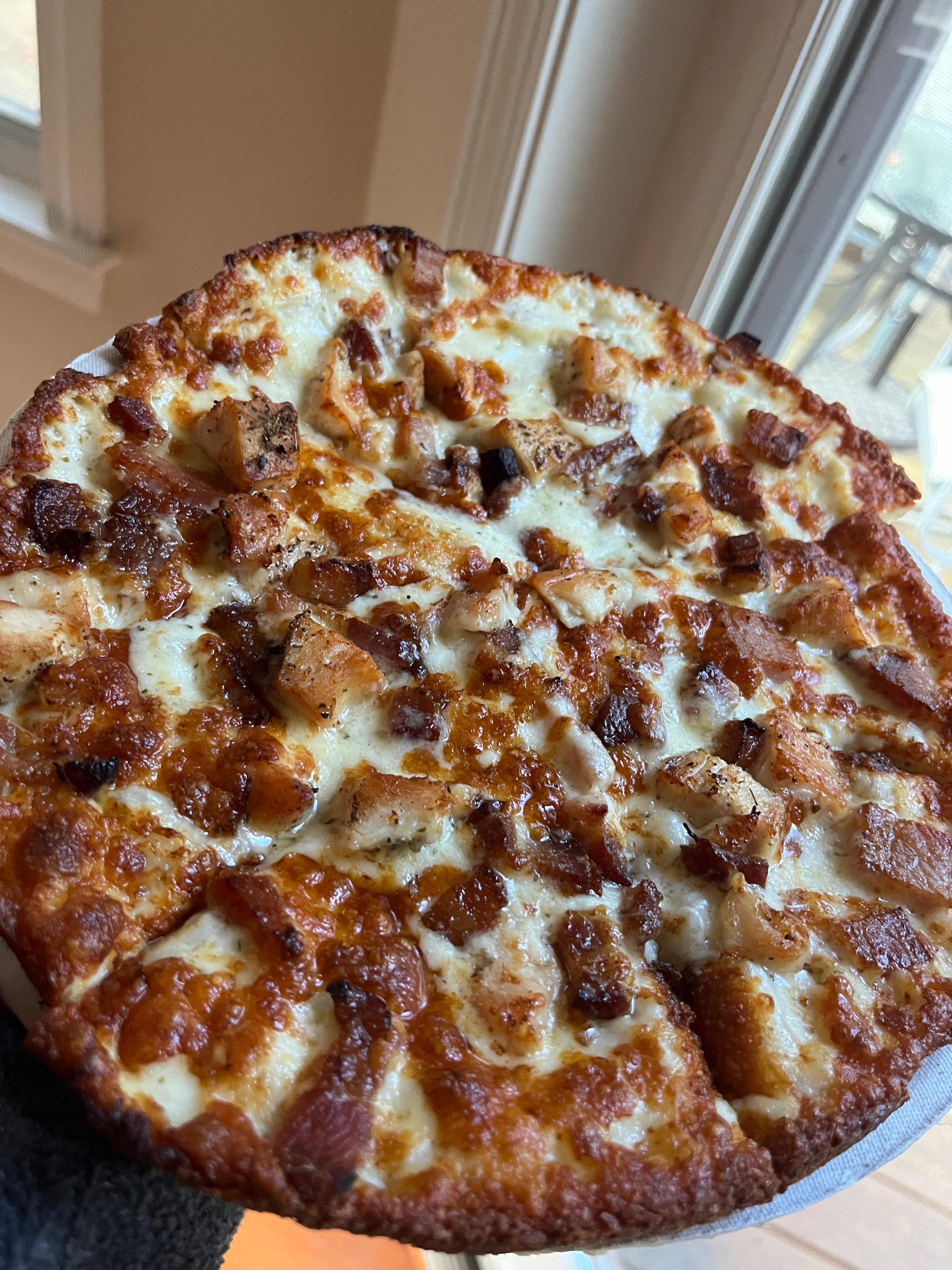 Chicken Bacon Ranch Pizza