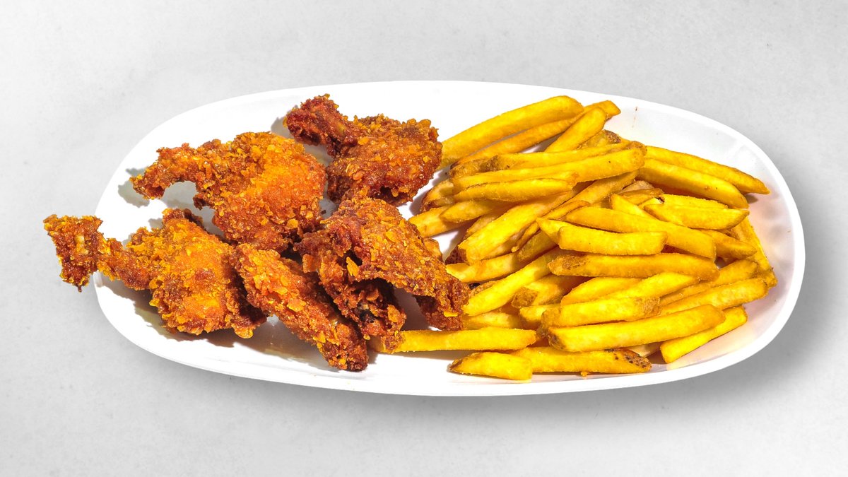 Crispy Chicken Wings Teller