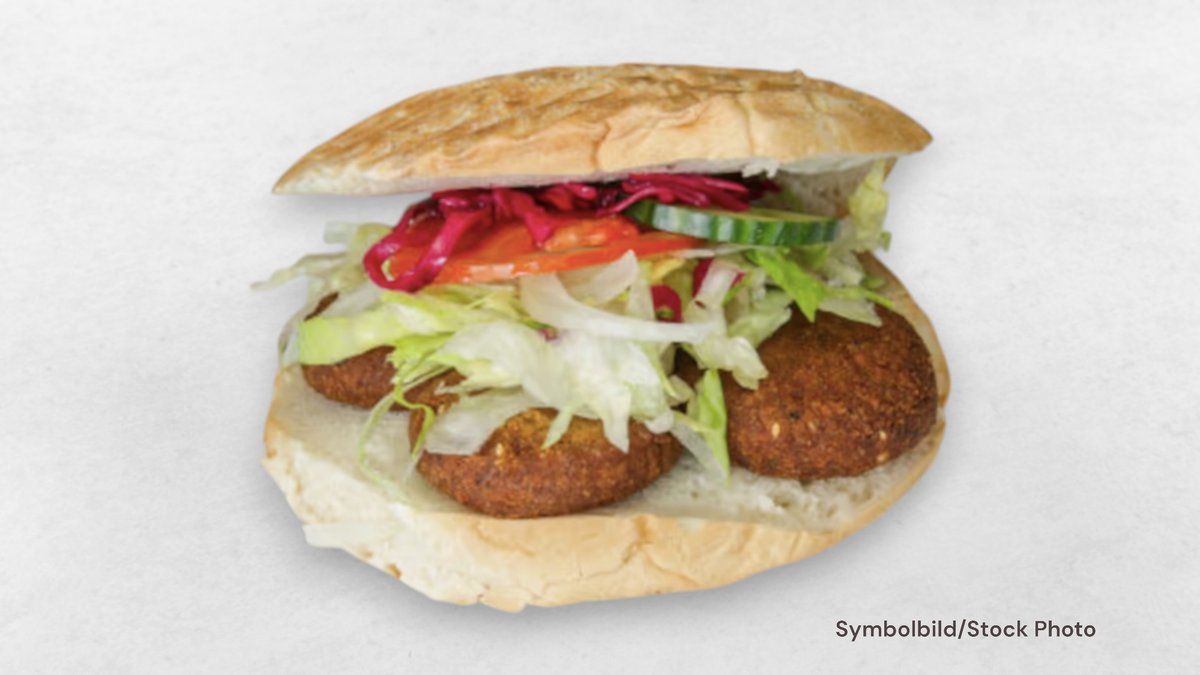 Falafel-Semmel