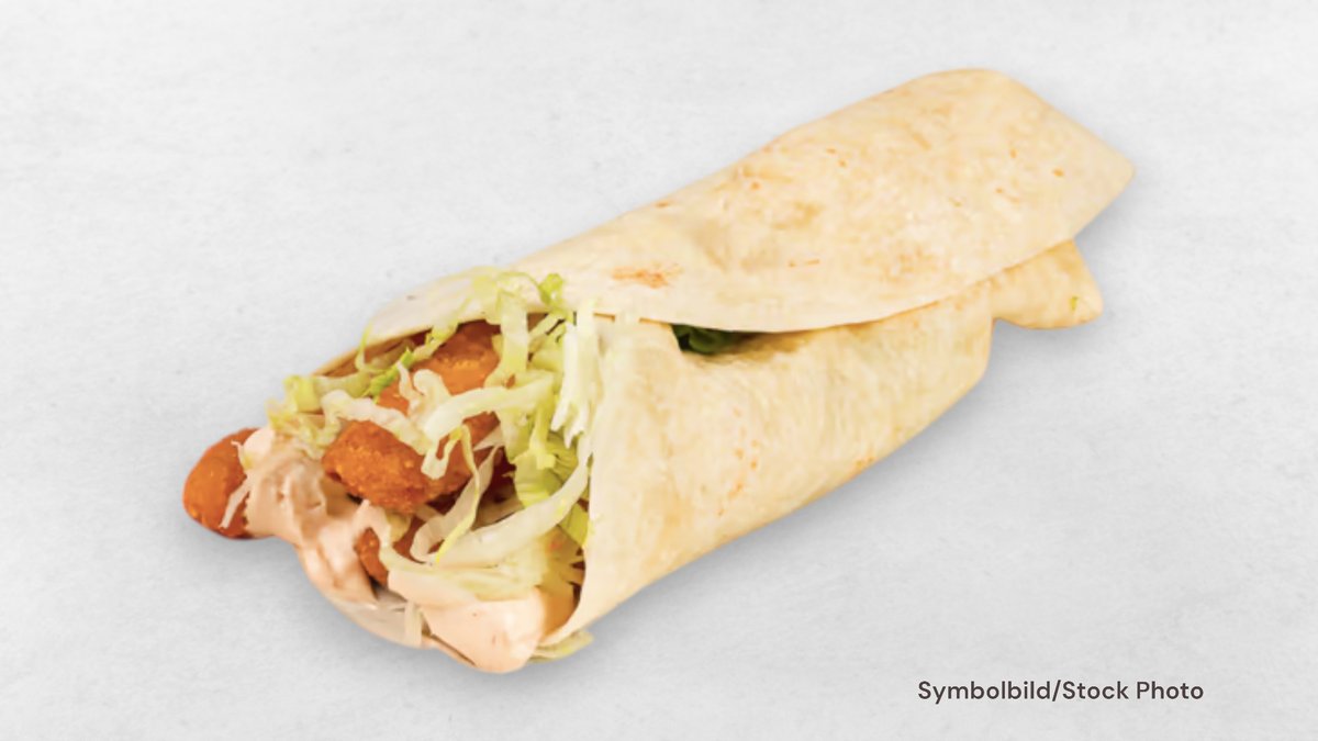 Schnitzel Wrap