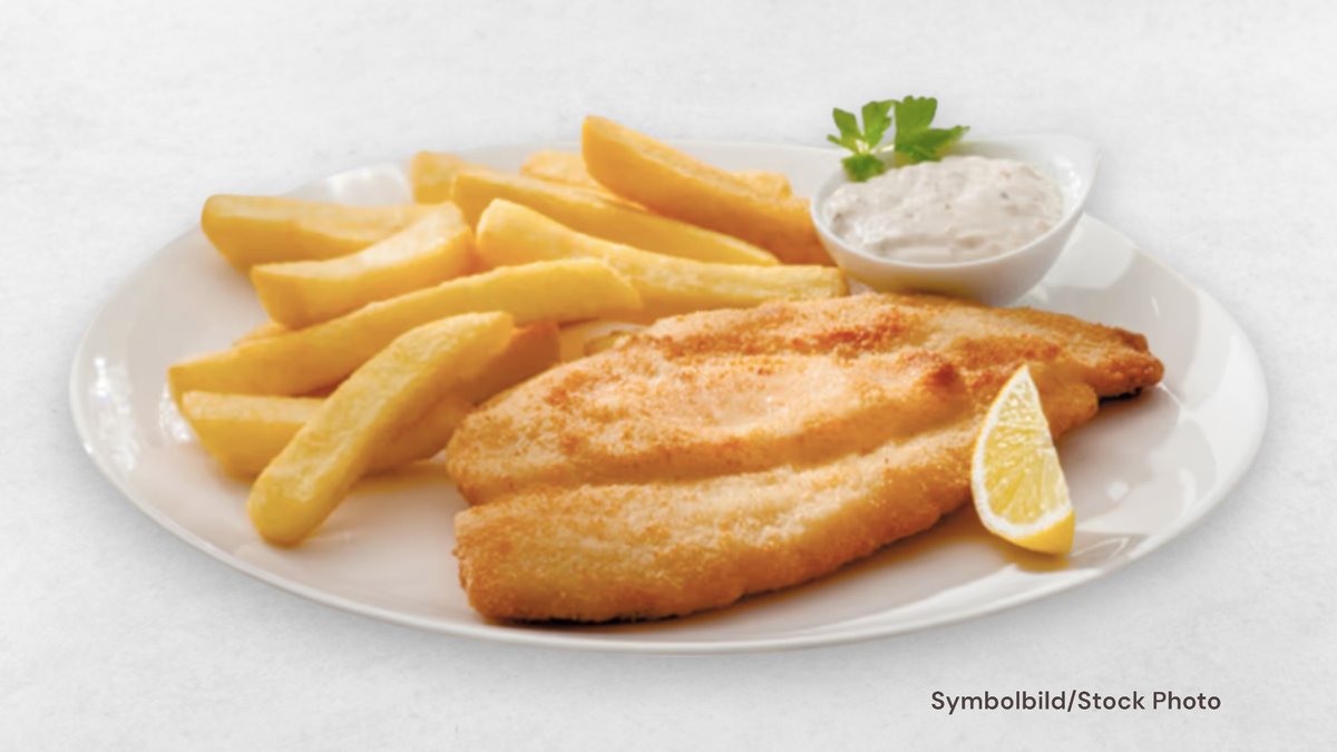 Schollenfisch Teller