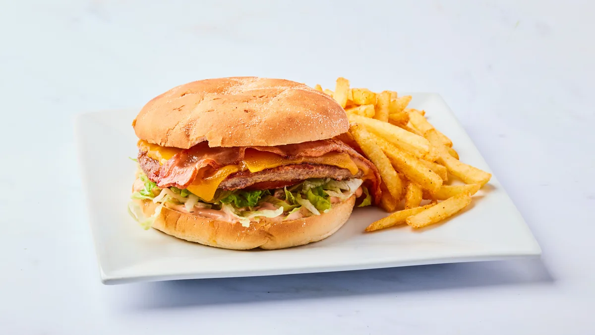 Bacon Hamburger Meny