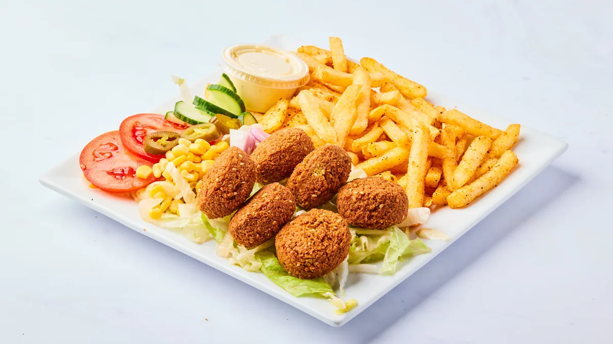 Falafeltallerken