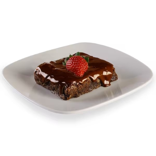 Brownie com Cobertura de Nutella