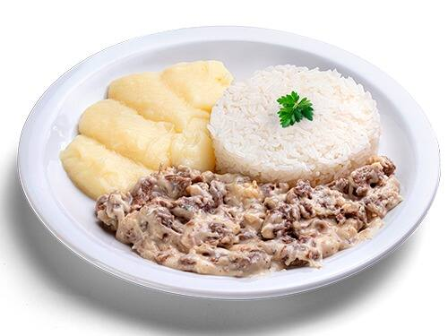 Combo Iscas de Carne ao Molho 5 Queijos