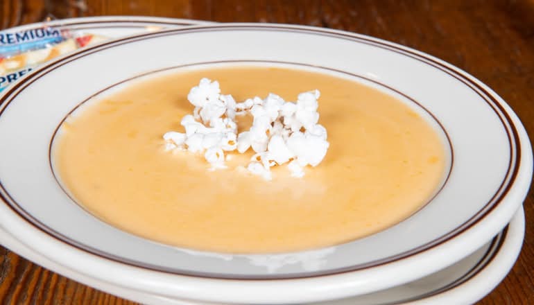 Bowl of Beer Cheese Soup