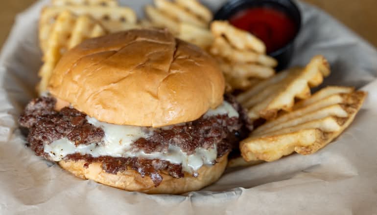 Classic Double Smash Burger
