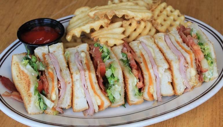 Grilled Clubhouse Sandwich