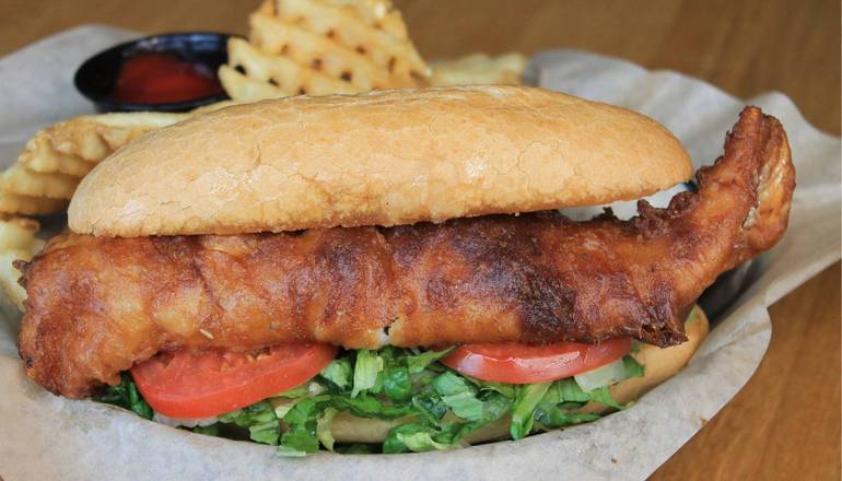 KaBeeLo Lodge Walleye Sandwich