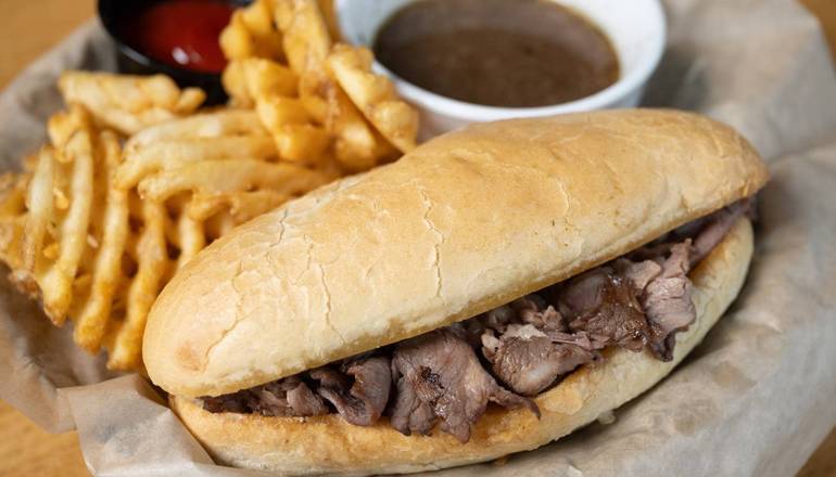 Prime Rib French Dip Sandwich