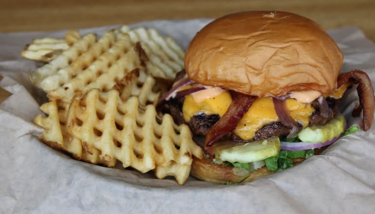 Stars and Stripes Burger