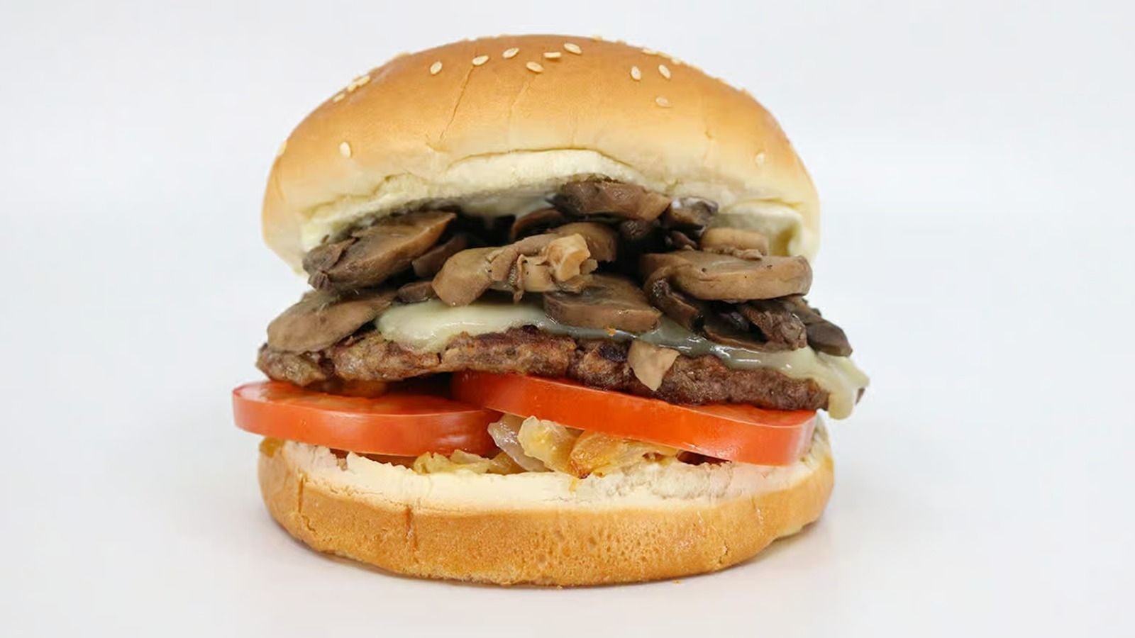 Mushroom Swiss Burger