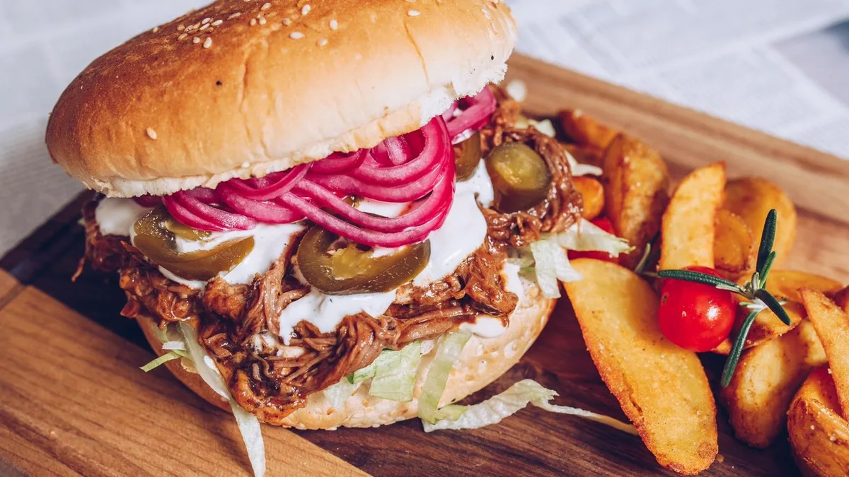 BBQ burger