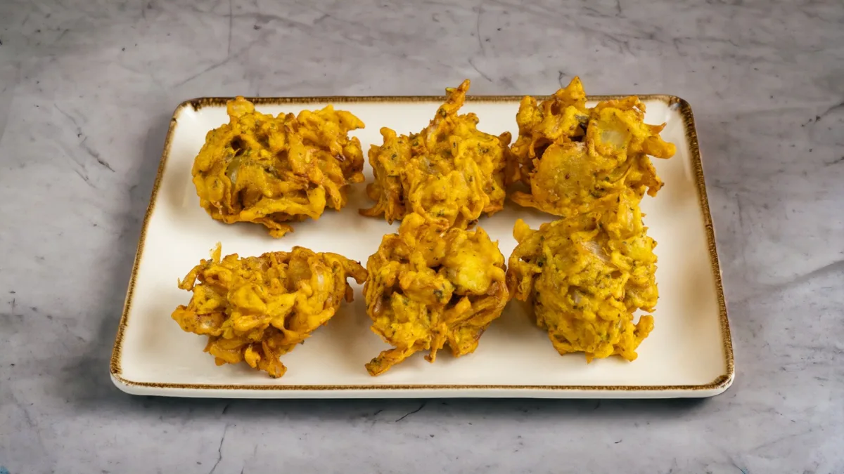 009. Onion Bhajia  (GF)
