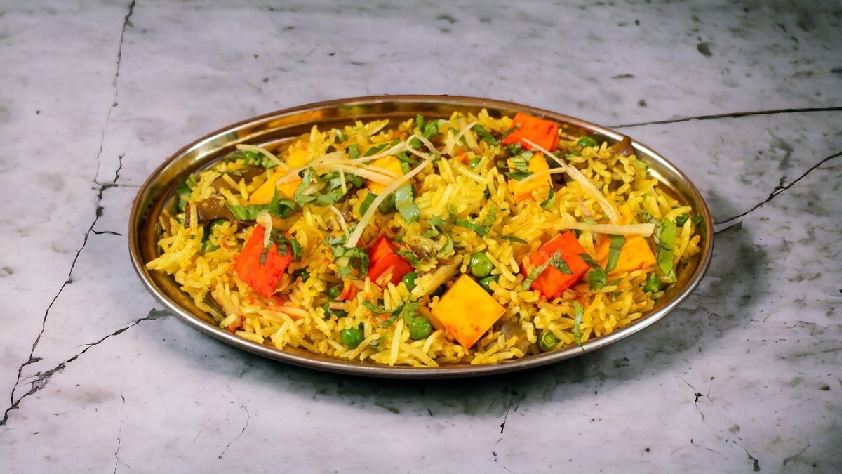 093. Matar Paneer Pulao (GF)