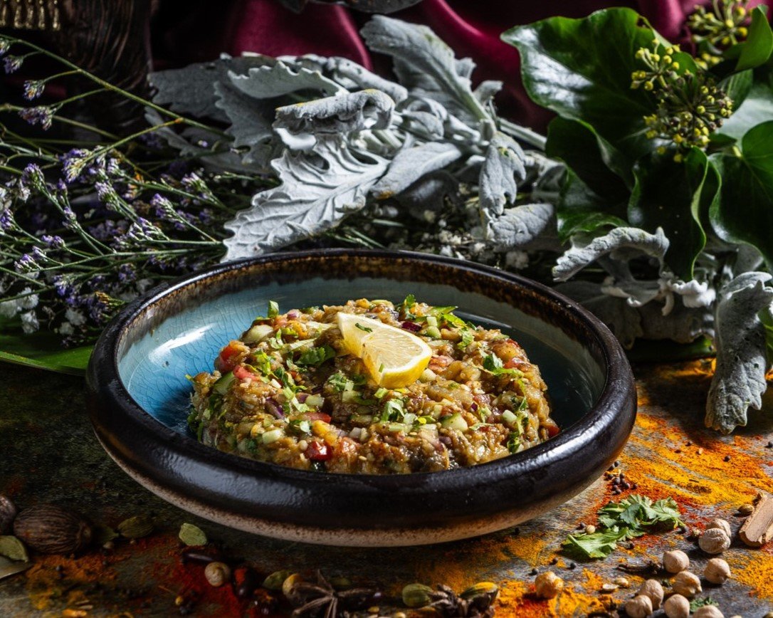 126. Baingan Salad (GF + LF)