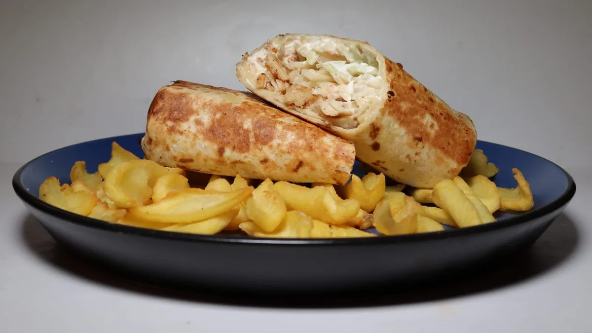 Tortilja PPF sa pomfritom - MALA