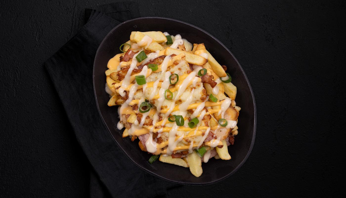 Chicken and Bacon Loaded Fries