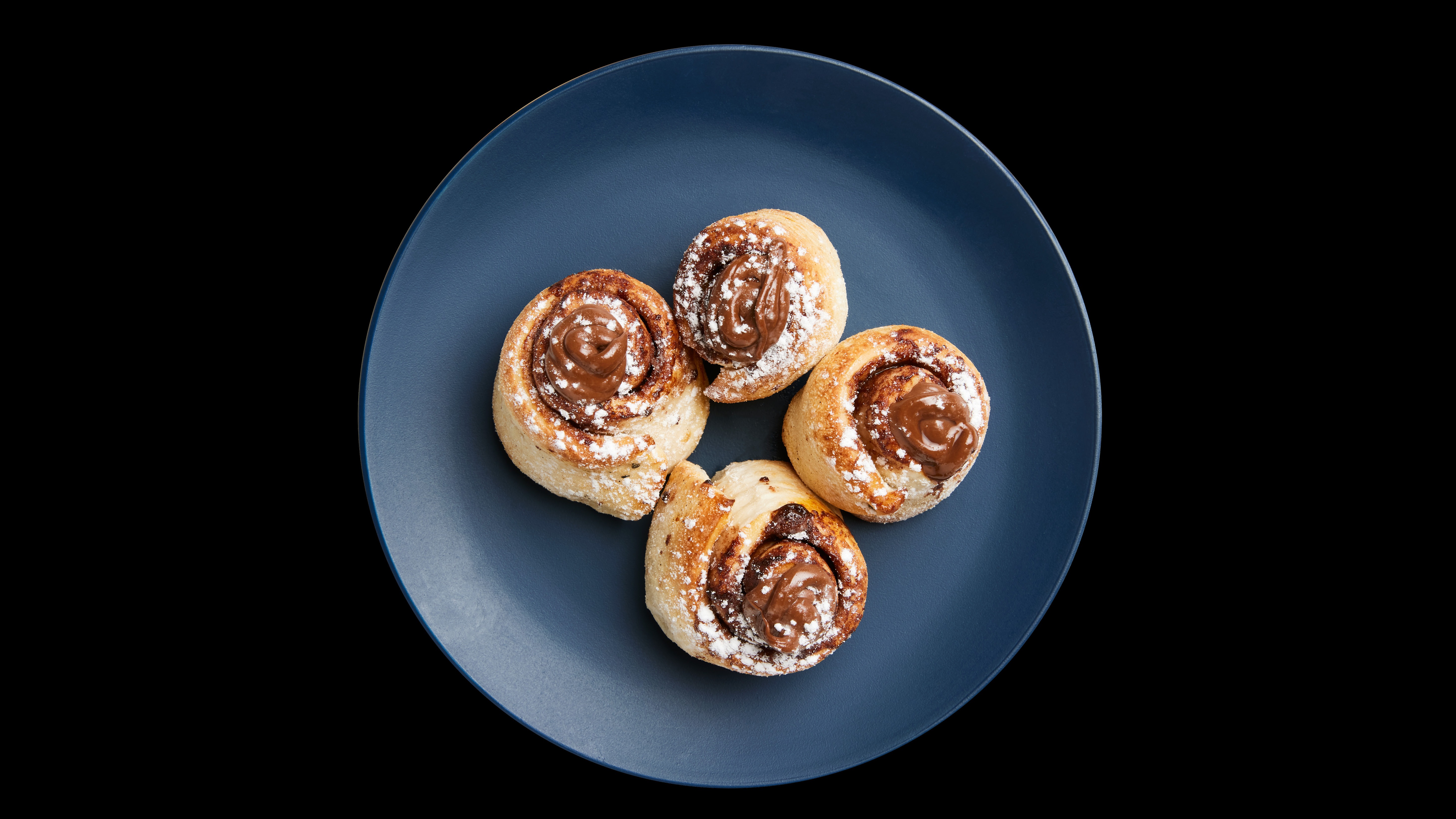 Choc Hazelnut Scrolls