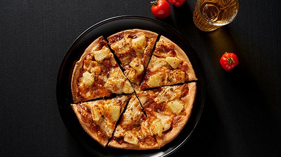 Kids' Chicken and Pineapple Pizza