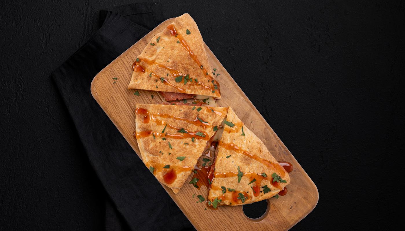 Pepperoni and Hot Honey Calzone
