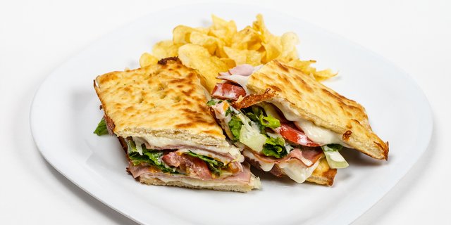 Baked Ham and Cheese Sub