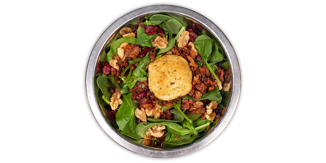 Crusted Goat Cheese Salad