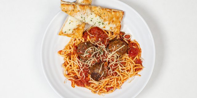 Spaghetti and Meatballs Tray