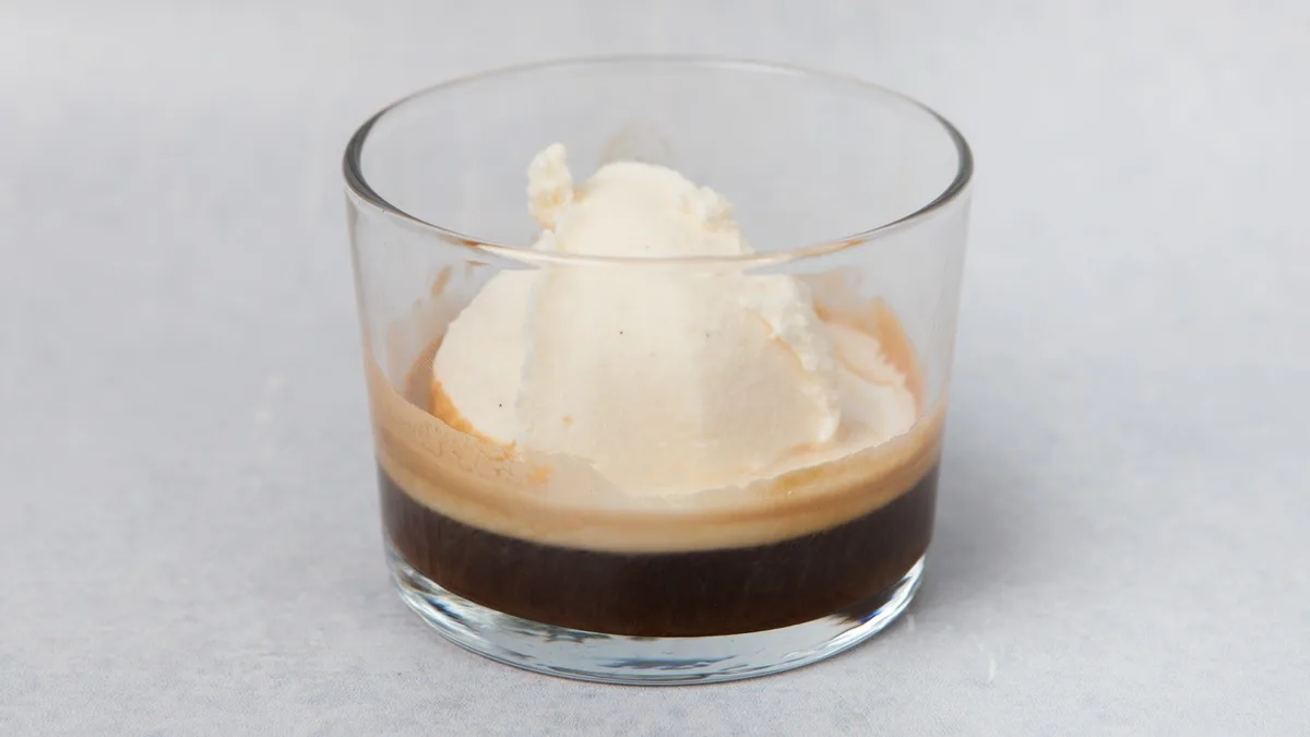 Afogato Ice Coffee