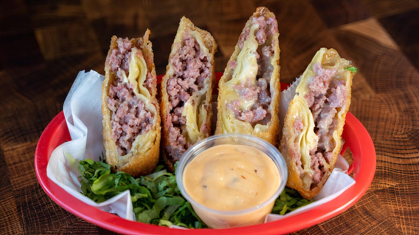 Corned Beef Egg Rolls