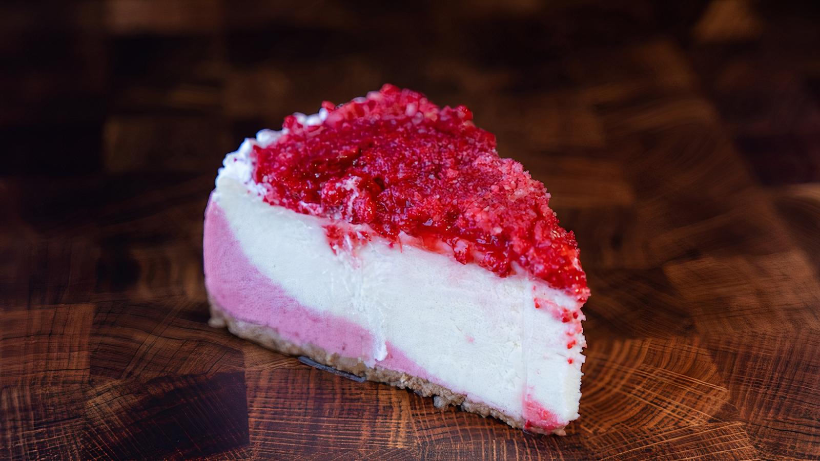 Strawberry Swirl Cheesecake