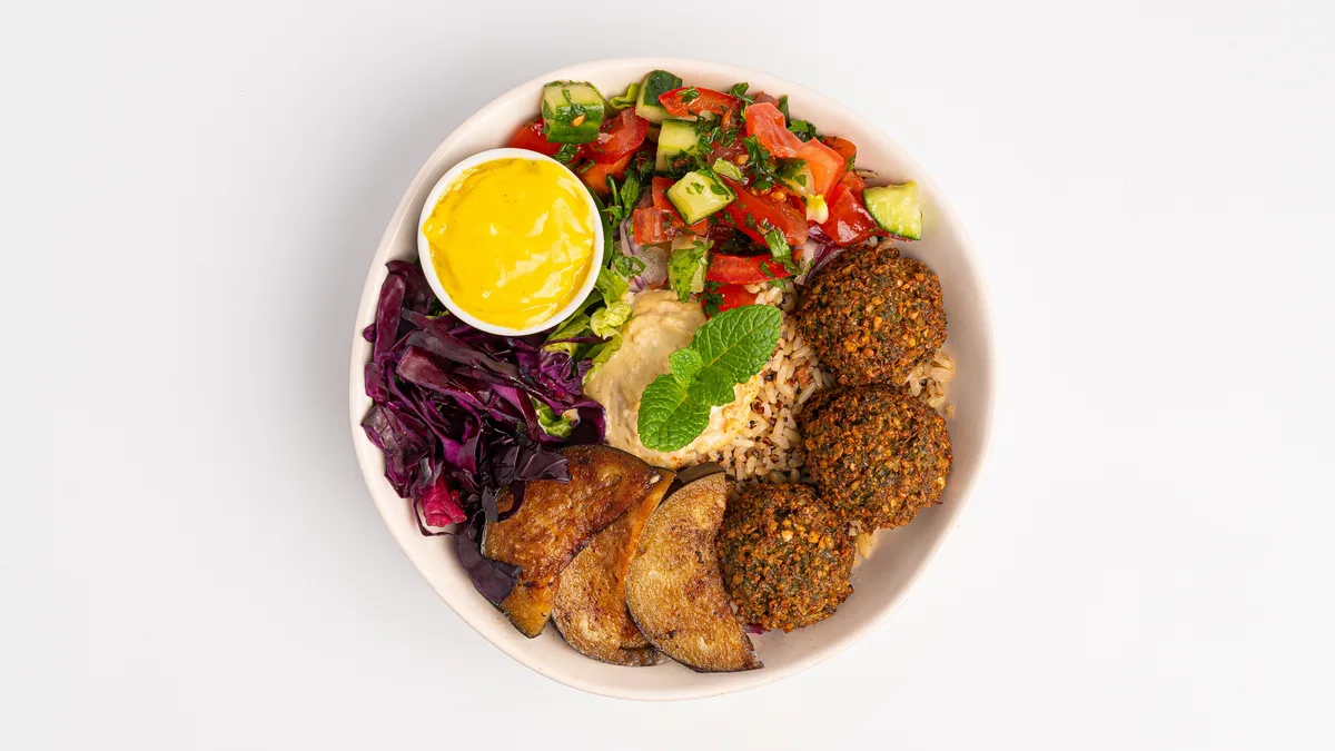 Falafel Sabich