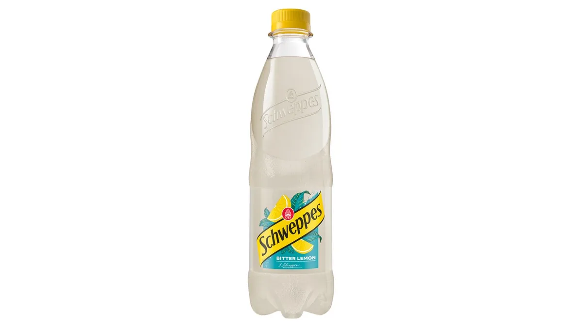 Schweppes Bitter Lemon citromízű szénsavas üdítőital cukorral és édesítőszerekkel 0,5 l