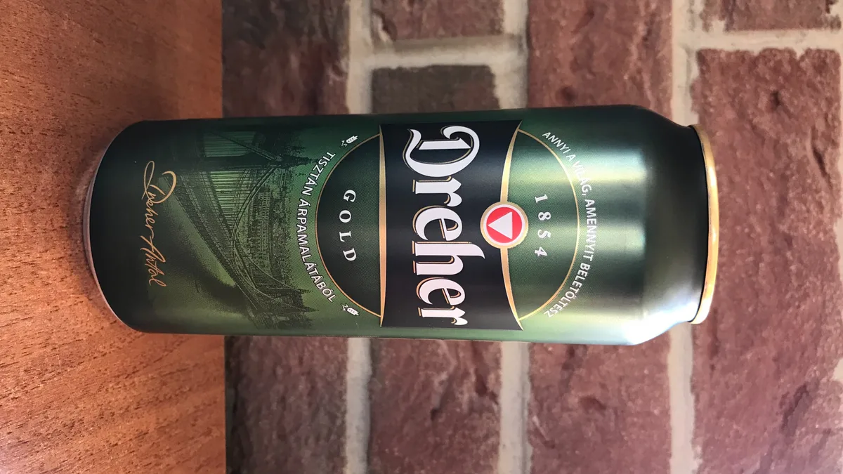 Dreher Gold dobozos sör (0,5l)