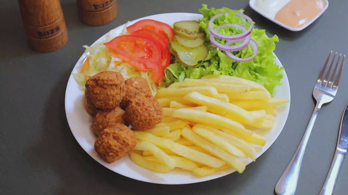 Piato falafel 6 buc