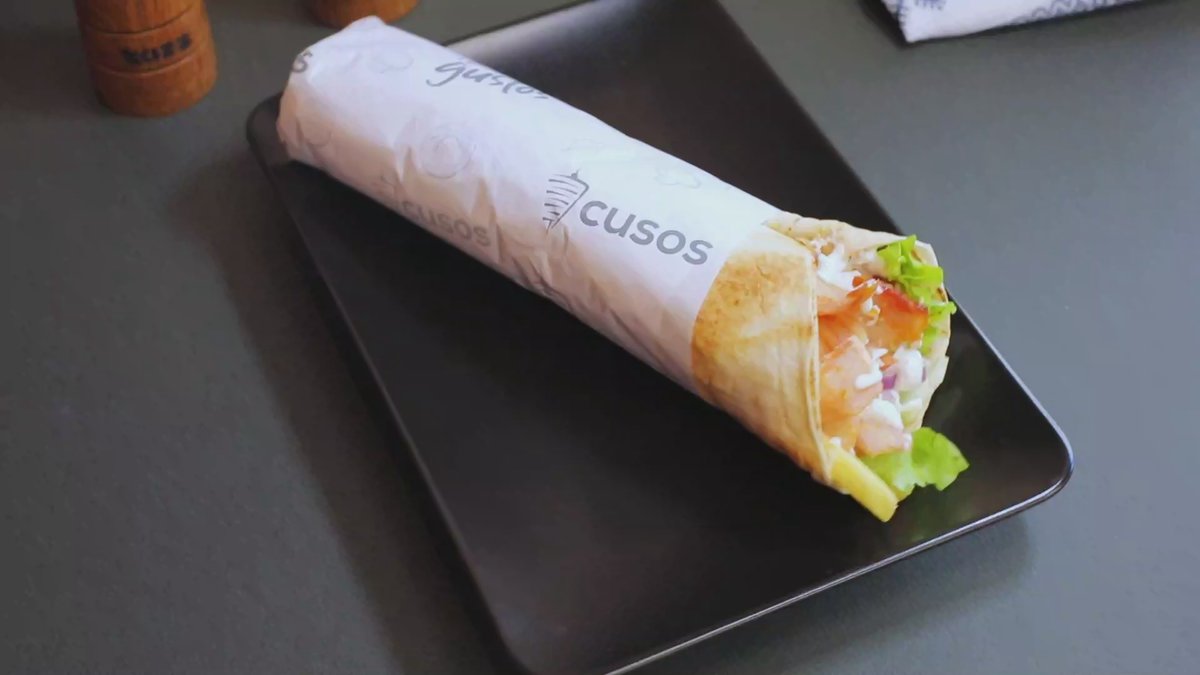 Roll kebab mediu