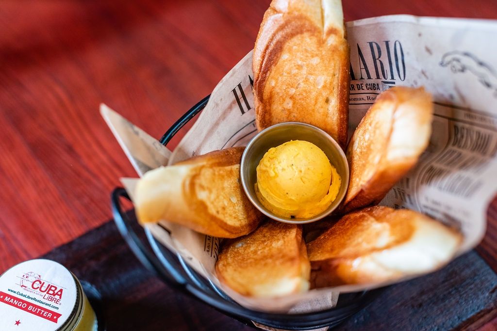 Bread and Mango Butter