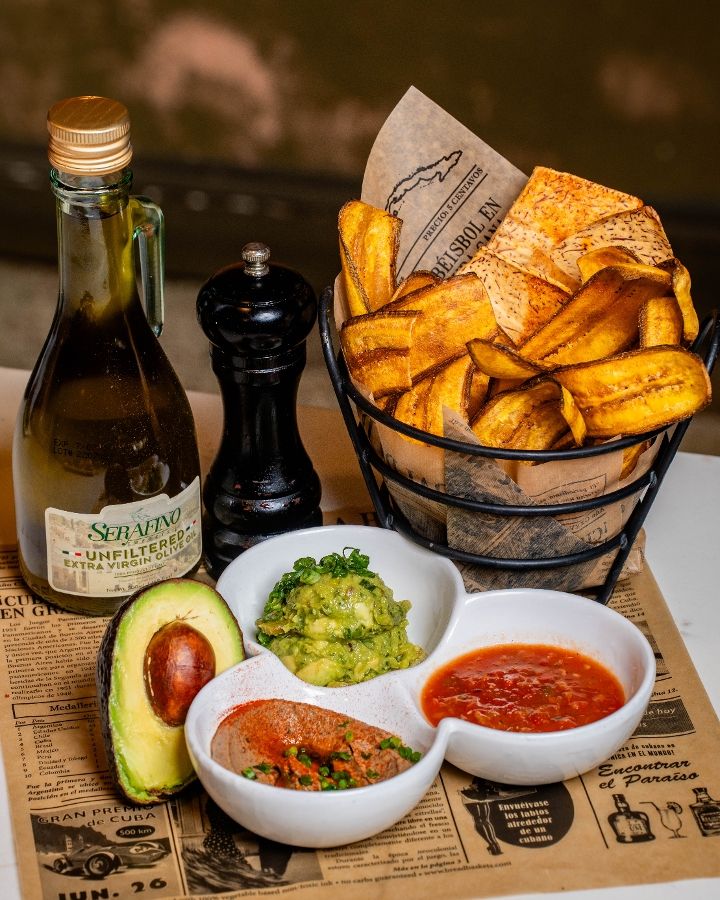Tropical Chips and Trio of Dips
