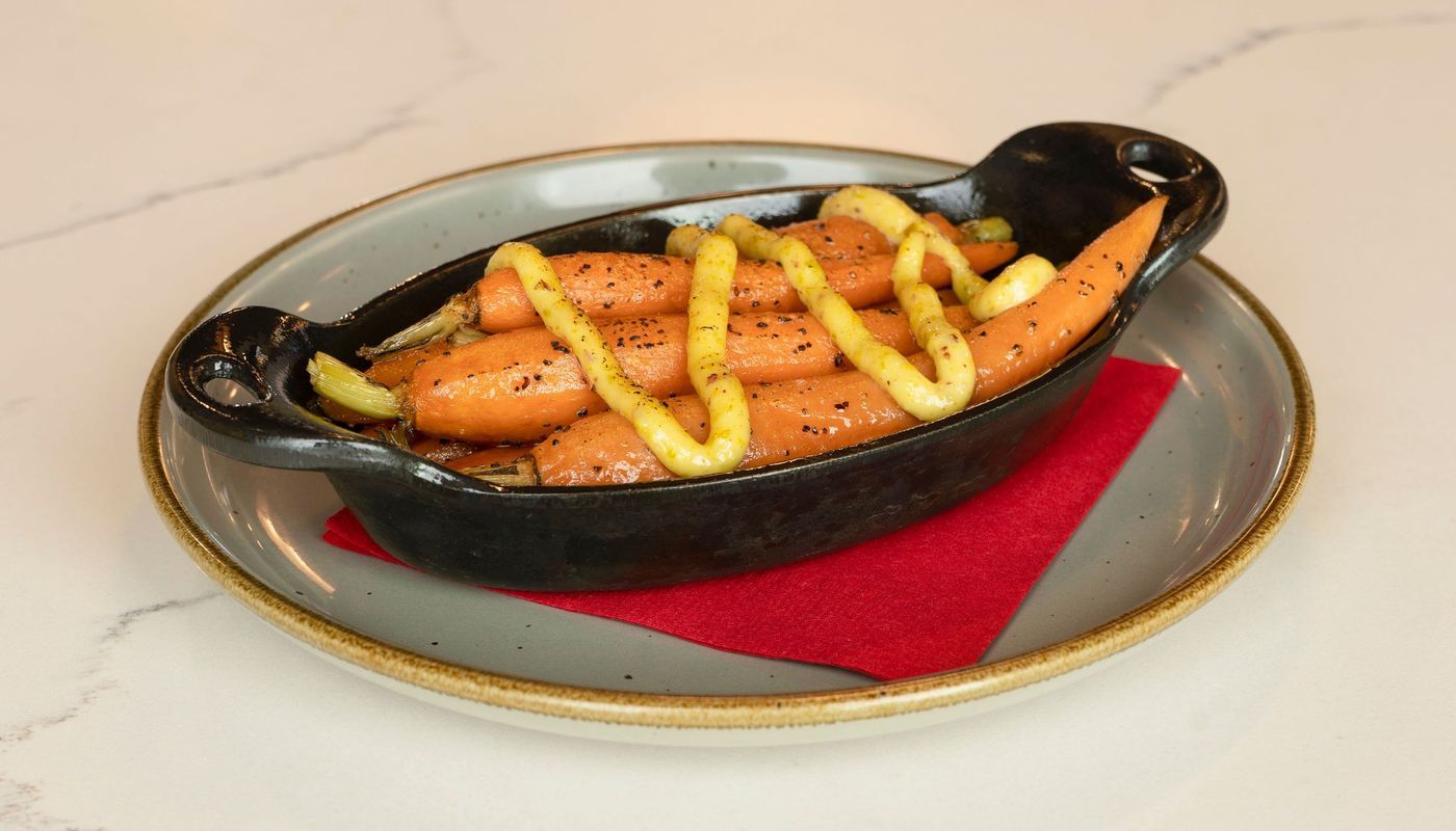 Baby Carrots + Pistachio Vinaigrette Small