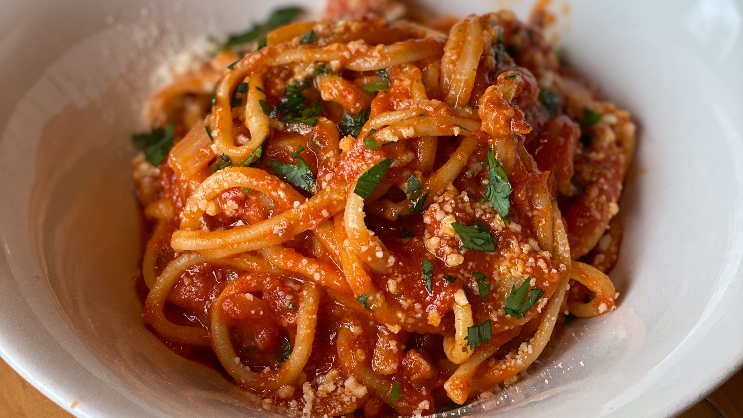 bucatini amatriciana