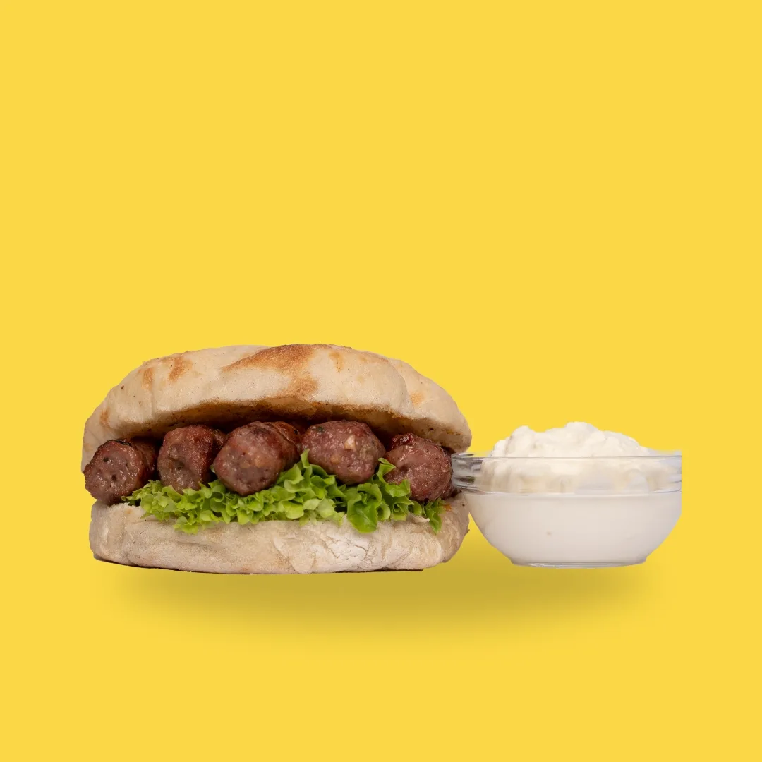 Ćevapi na kajmaku – 5 kom 250g