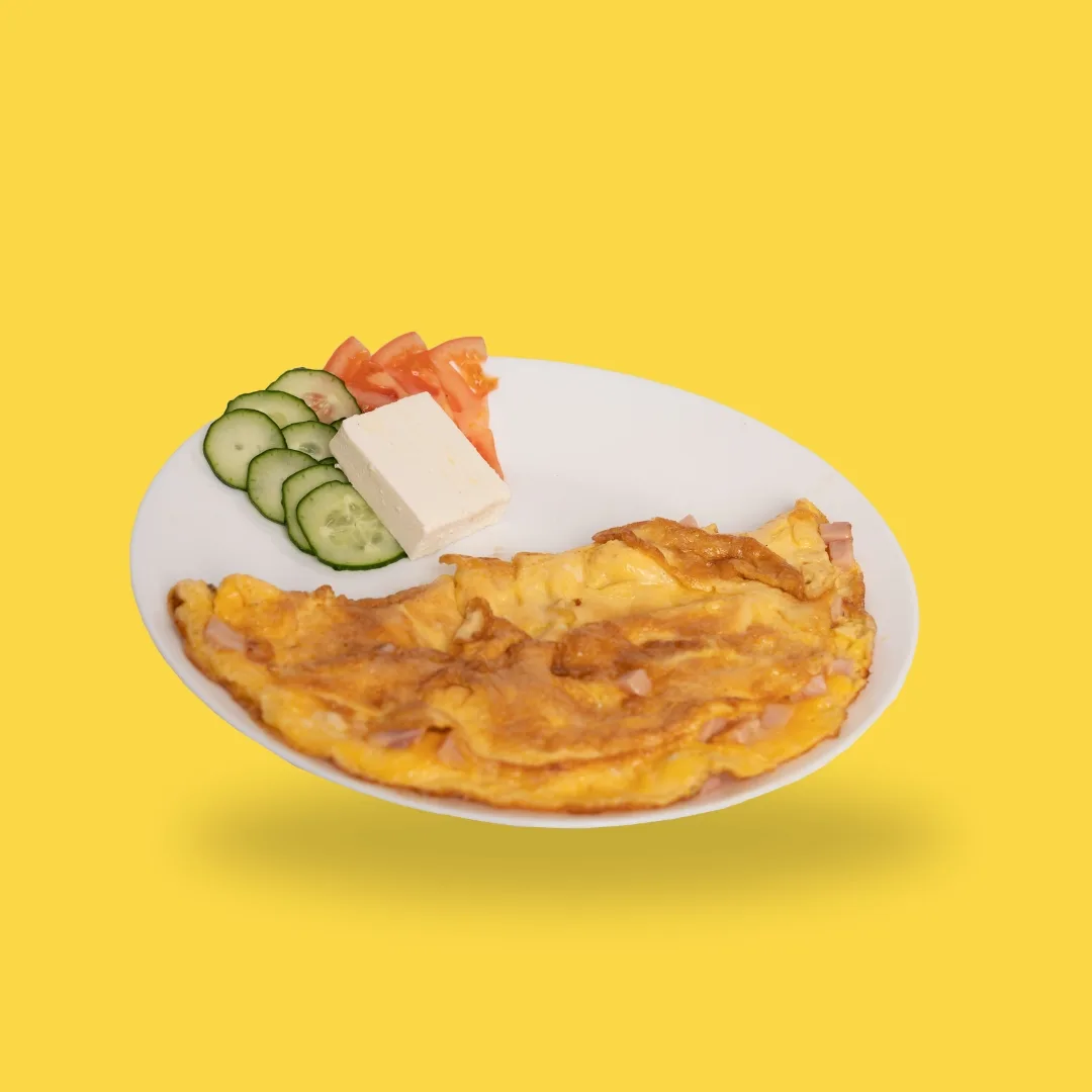 Omlet sa slaninom – lunch