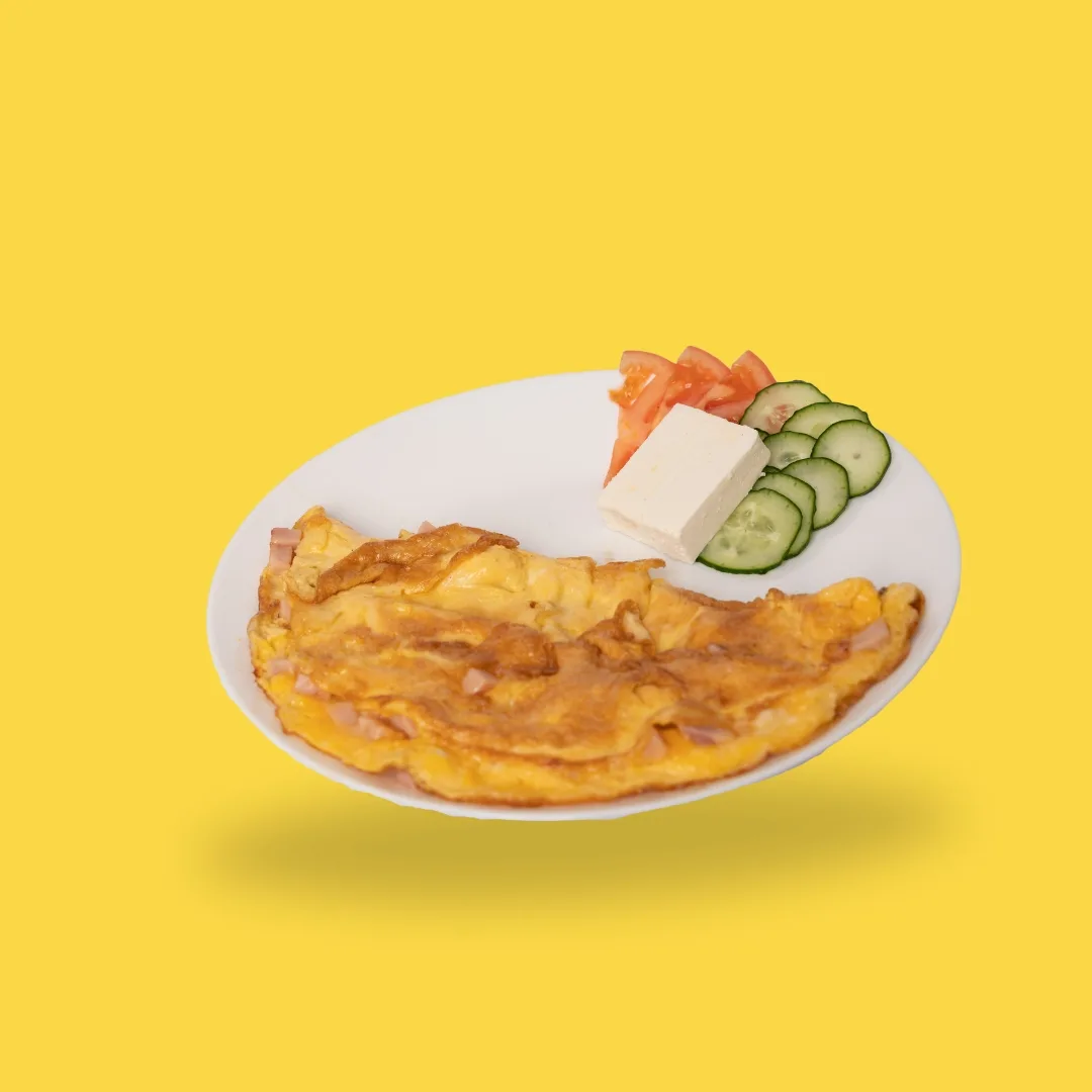 Omlet sa šunkom - lunch