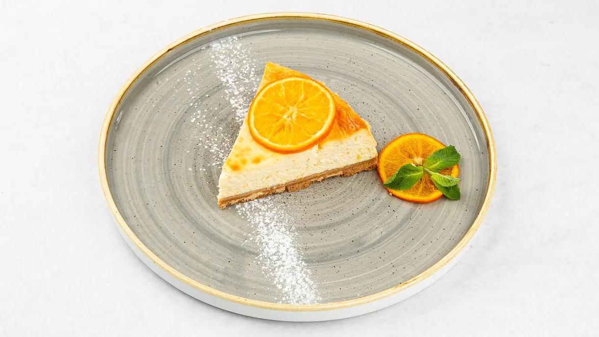 Pomarančni cheesecake