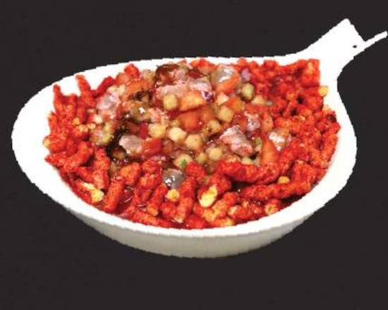 Hot Cheetos Tostada